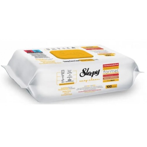 Вологі серветки для прибирання Easy Clean з клапаном 100шт евкаліпт