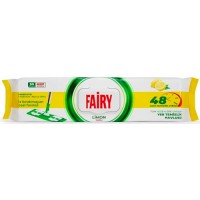 Вологі серветки для підлоги Fairy Лимон 50шт