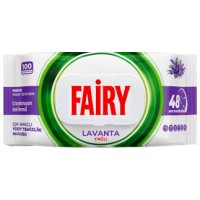Вологі серветки для прибирання Fairy Лаванда 100шт