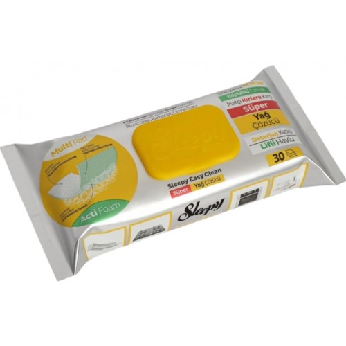 Вологі серветки для прибирання кухні Sleepy 30шт