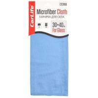 Ганчірка для скла CarLife 30*40см