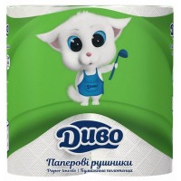 Паперовий рушник Диво 2шт