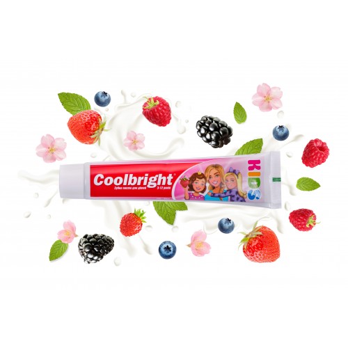 Дитяча зубна паста Oral-B Coolbright Girls 3-12 років 80мл