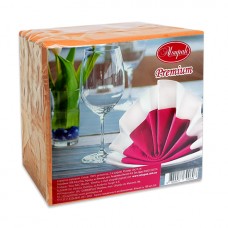 Серветки столові Алсупак 2 шар 33*33 помаранчеві 100шт