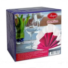 Серветки столові Алсупак 2 шар 33*33 сині 100шт