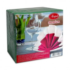 Серветки столові Алсупак 2 шар 33*33 зелені 100шт