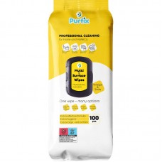 Серветки вологі Purfix універсальні 100шт