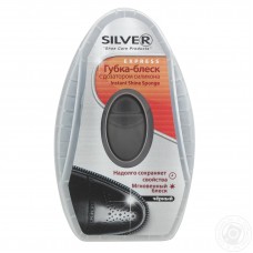 Silver губка для взуття з дозатором Чорна 6мл