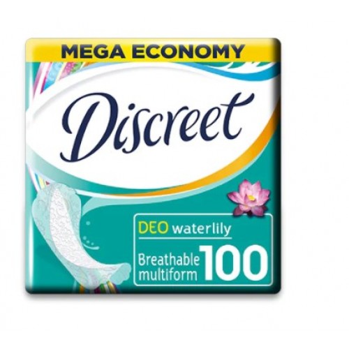 Щоденні прокладки Discreet Deo Water Lily 100шт