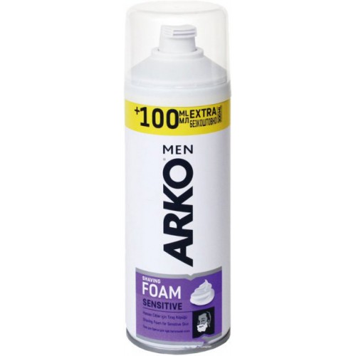 Піна для гоління Arko sensetive 200 мл+100мл