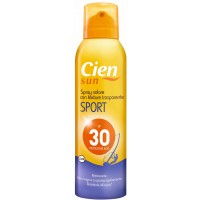 Cien Sport аерозоль для безпечної засмаги SPF30 200мл