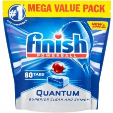 Таблетки для посудомийної машини Finish Quantum 3в1 (80шт)