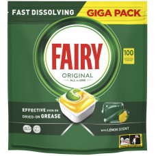 Капсули для посудомийної машини Fairy Original Лимон 100шт