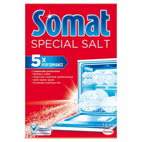 Сіль для посудомийних машин Somat 1,5кг