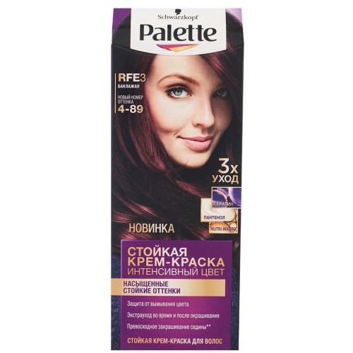 Фарба для волосся Palette №RFE3 Баклажан