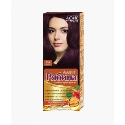 Фарба для волосся Рябіна №036 Божоле
