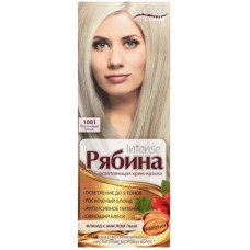 Фарба для волосся Рябіна №1001 Платиновий блонд