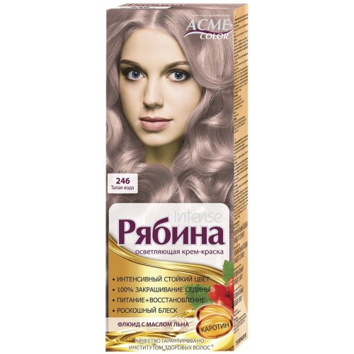 Фарба для волосся Рябіна №246 Тала вода