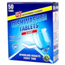 Таблетки для посудомийної машини W5 CLASSIC 50шт (660г)