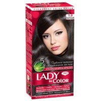 Фарба для волосся Lady in Color №1.0 Чорний