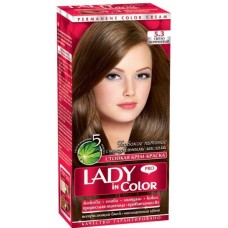 Фарба для волосся Lady in Color №5.3 Світло-коричневий