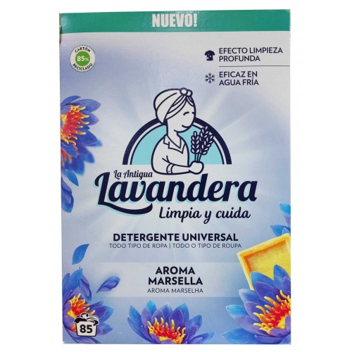 Пральний порошок Lavandera Марсельське мило (85 пр) 4,675 кг