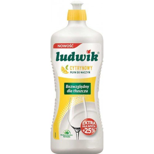 Ludwik засіб для миття посуду лимон 1л