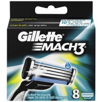 Касети Gillette Mash-3 8шт