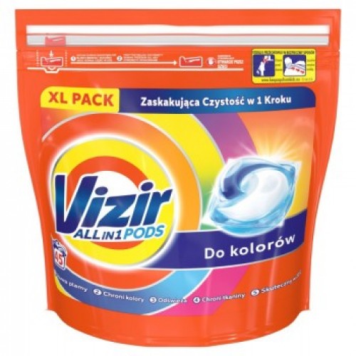Капсули для прання Vizir color 60 шт
