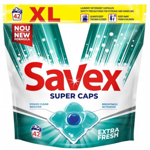 Savex Extra Fresh капсули для прання 42шт