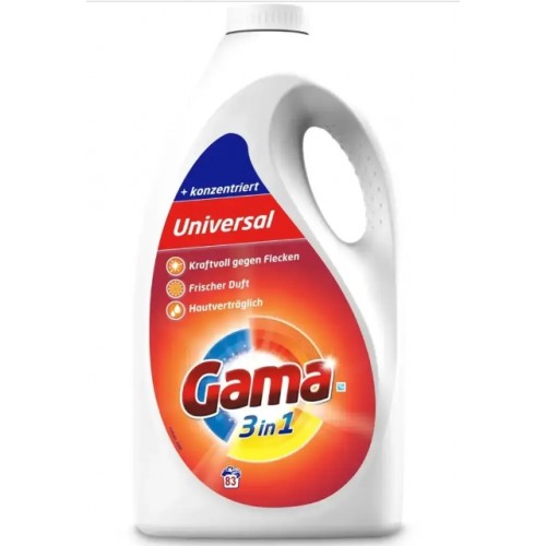 Гель для прання Gama (83пр) 3,735 л 