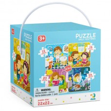 Dodo Пазл 4 в 1 Мій день