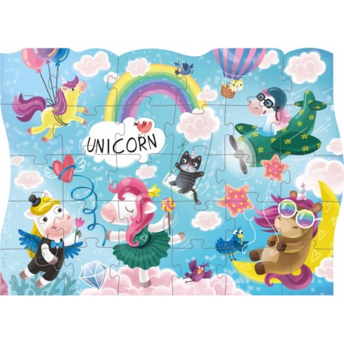 Dodo Пазл Пригоди єдиноріжків 30 ел