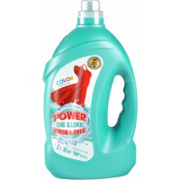 Power Wash De Luxe Color гель для прання 4л