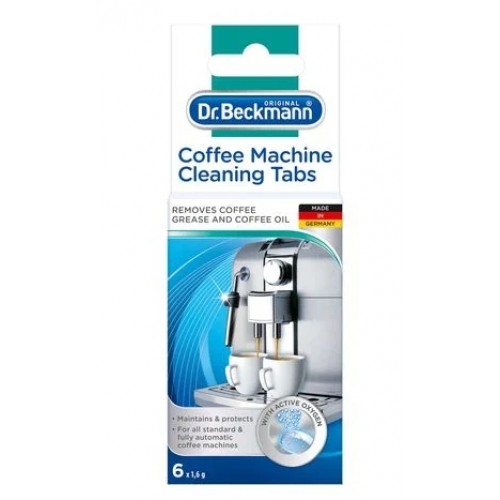Таблетки для очистки кавомашини Dr. Beckmann 6шт