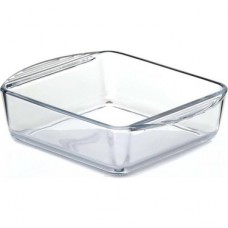 Форма для запікання Borcam  квадратна з пластиковою кришкою 1л (21*16,5*5,5см)