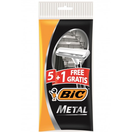 Станки Bic Metal 2л (5+1шт)