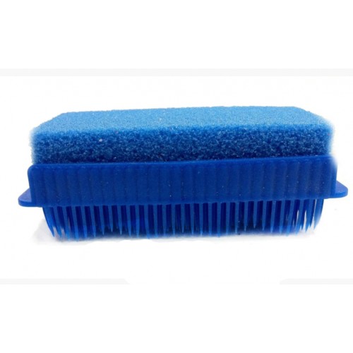 Пемза зі щіточкою кольорова