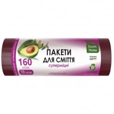 Мішки для сміття Sweet home/Anna Zaradna 160л (10шт) суперміцні