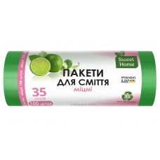 Мішки для сміття Sweet Home  35л (100 шт) міцні