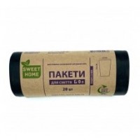 Мішки для сміття Sweet home 60л (20шт) ЕКО