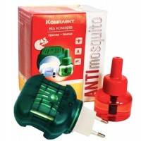 Anti mosquito Електрофумігатор + рідина від комарів 45 ночей 30мл