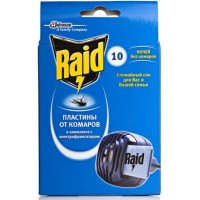 Raid Електрофумігатор з пластинами від комарів