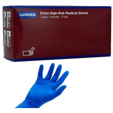 Перчатки LUXIMED сині, розмір L