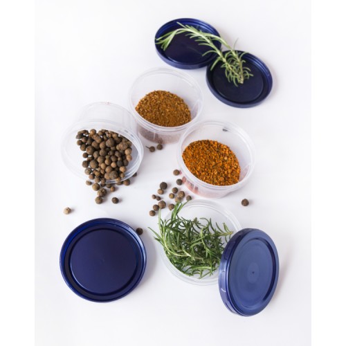 Набір ємностей Народний Продукт для рідких і сипучих продуктів 3*0,2л 