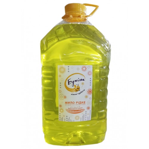 Рідке мило Бджілка квітковий аромат 5 л