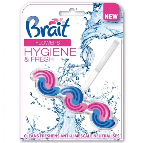 Підвісний блок Brait Hugiene Flowers 45г