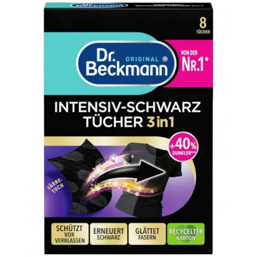 Серветки Dr.Beckmann для чорного 8шт